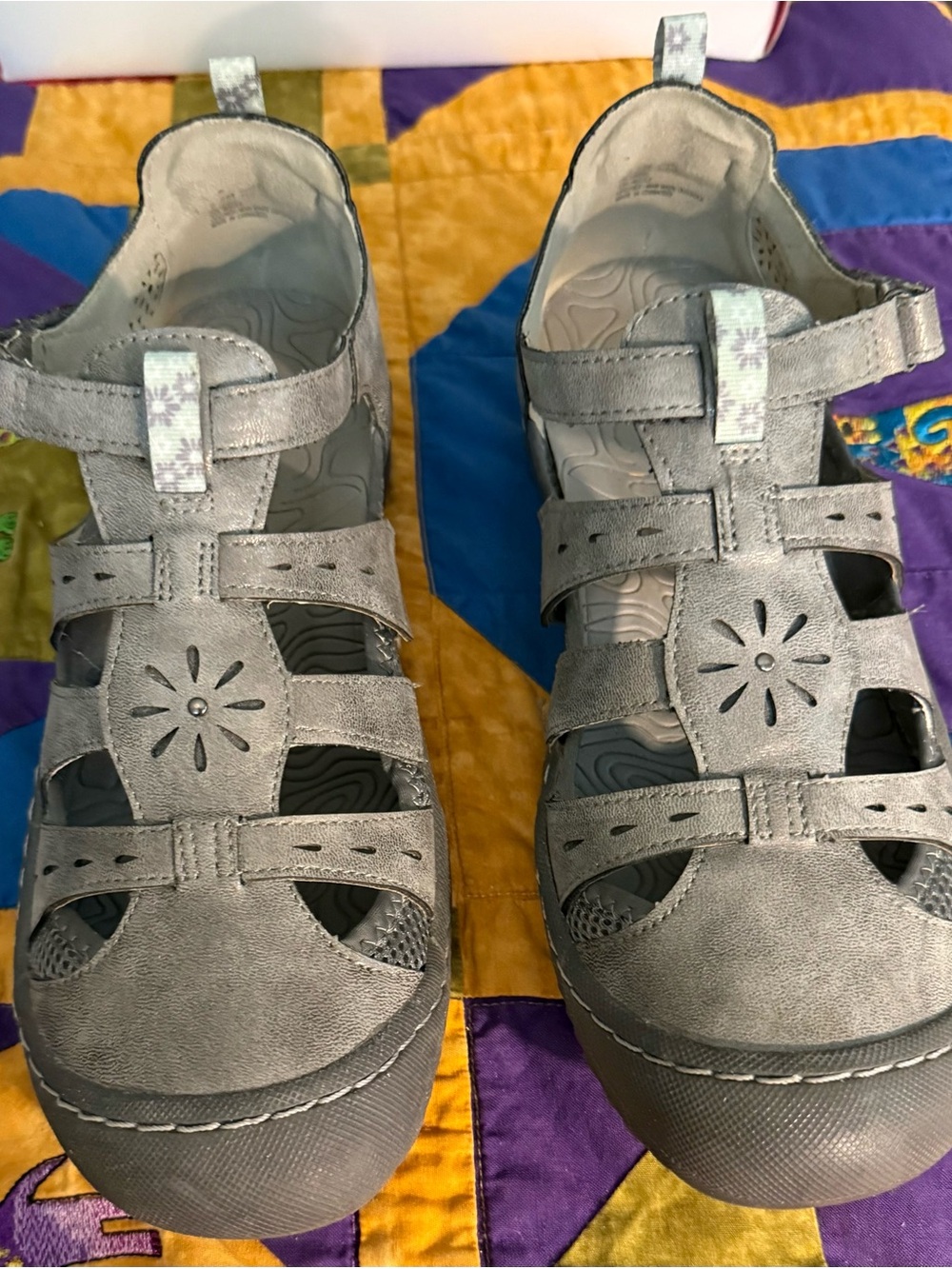 Jambu Leather Strap Shoes
